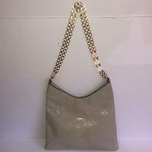 🆕ADRIENNE VITTADINI Snakeskin Chain Shoulder Bag